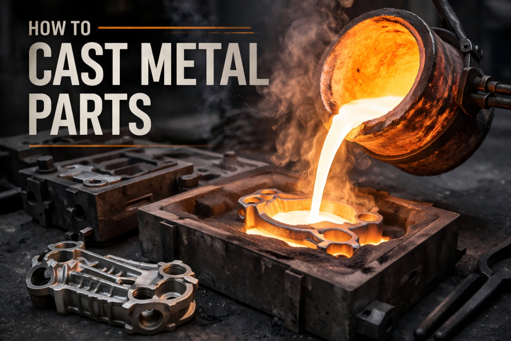 How to Cast Metal Parts | Daxin century