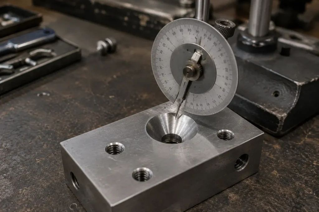 How to Measure Countersink Angles - DAXIN