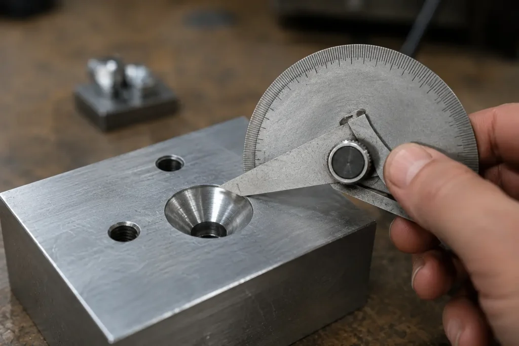 How to Measure Countersink Angles - DAXIN