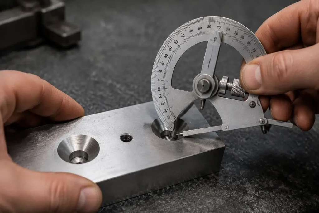 How to Measure Countersink Angles - DAXIN