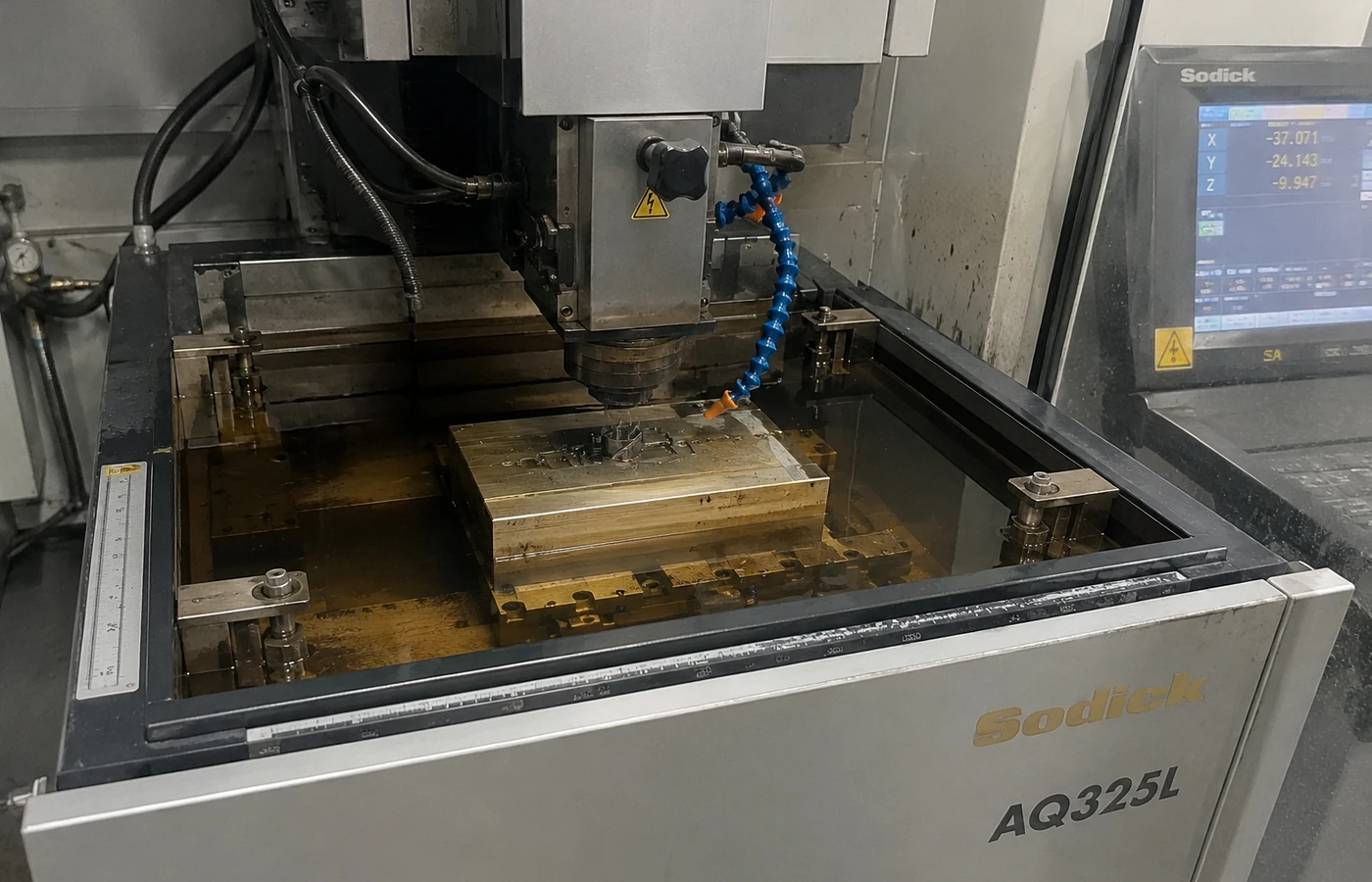 CNC Sinker EDM machine in operation